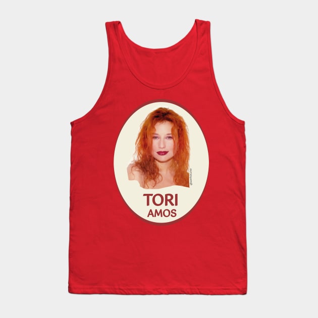 Tori Amos - Piano Queen Tank Top by SATVRNAES